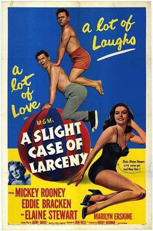 A Slight Case of Larceny's poster