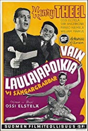 Vain laulajapoikia's poster