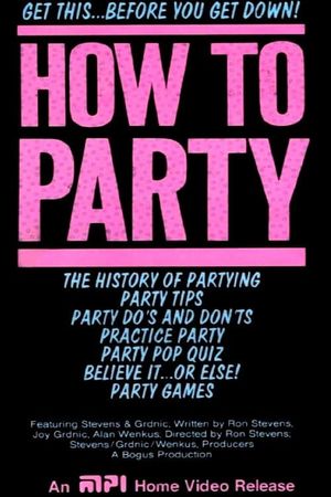 How To Party's poster