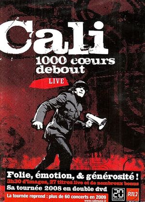 Cali : 1000 cœurs debout's poster