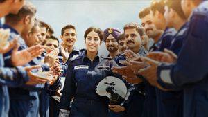 Gunjan Saxena: The Kargil Girl's poster