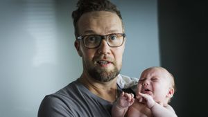 Man and a Baby's poster