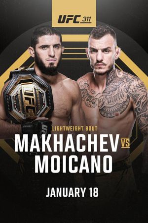 UFC 311: Makhachev vs. Tsarukyan 2's poster
