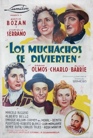 Los muchachos se divierten's poster