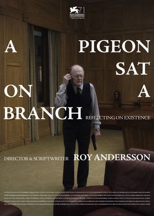 A Pigeon Sat on a Branch Reflecting on Existence's poster
