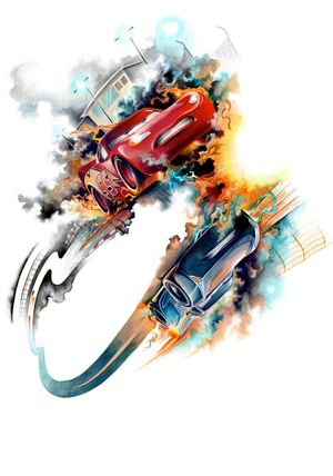 Cars 3's poster