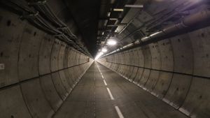 Building the Channel Tunnel's poster