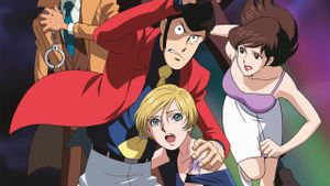 Lupin the Third: Swallowtail Tattoo's poster