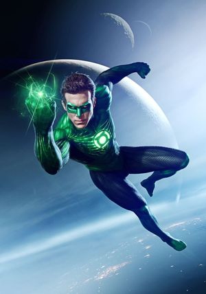 Green Lantern's poster