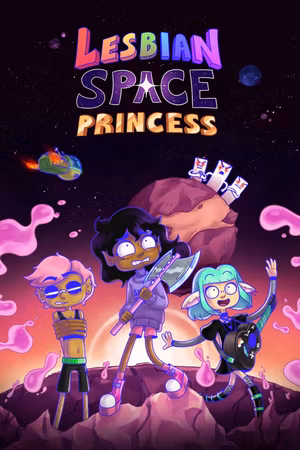 Lesbian Space Princess's poster