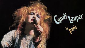 Cyndi Lauper -  Live in Paris's poster