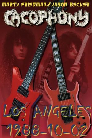 Cacophony: Live in Los Angeles 1988's poster