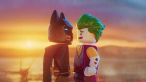 The Lego Batman Movie's poster