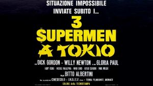 3 Supermen a Tokio's poster
