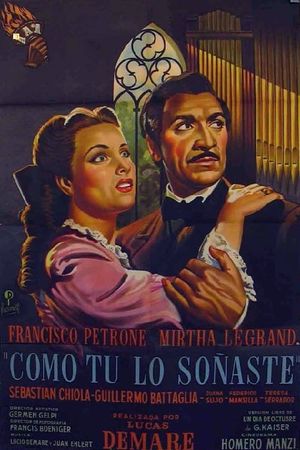 Como tú lo soñaste's poster