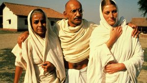 Gandhi's poster