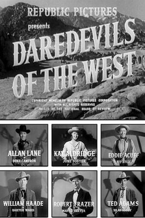 Daredevils of the West's poster