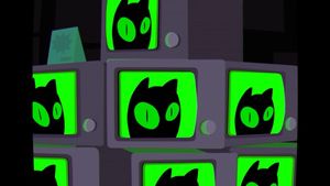 Cathodic Cat's poster