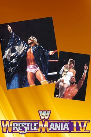 WrestleMania IV's poster