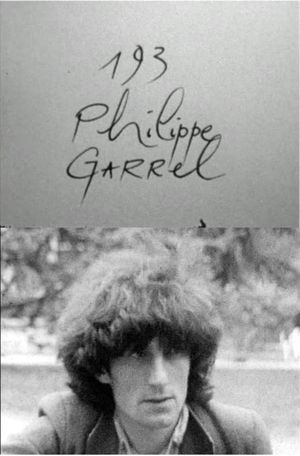 Cinématon N°193 Philippe Garrel's poster