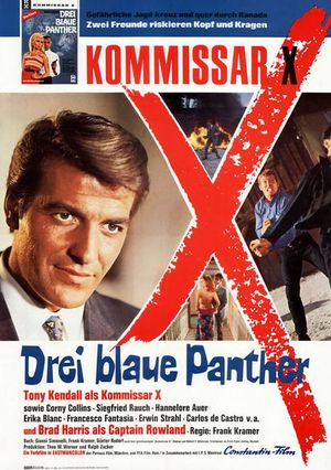 Kommissar X - Drei blaue Panther's poster