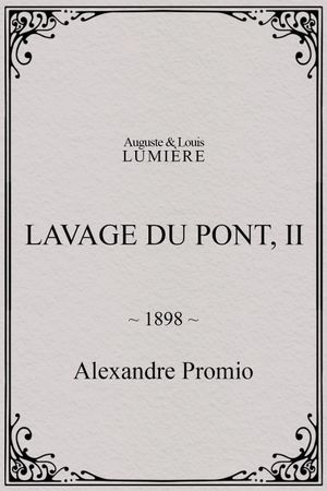 Lavage du pont, II's poster