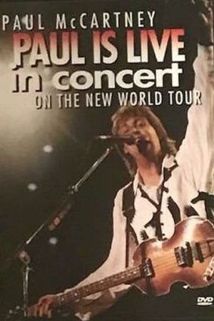 Paul Is Live In Concert – On the New World Tour's poster