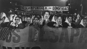 The Mothers of the Plaza of Mayo's poster