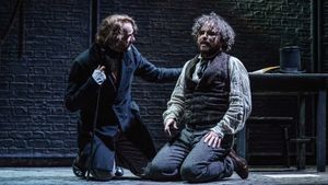 National Theatre Live: Young Marx's poster