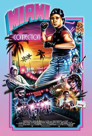 Friends for Eternity: The Making of Miami Connection's poster