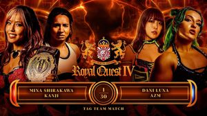 NJPW: Royal Quest IV's poster