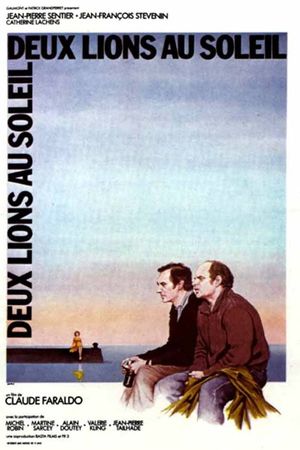 Deux lions au soleil's poster