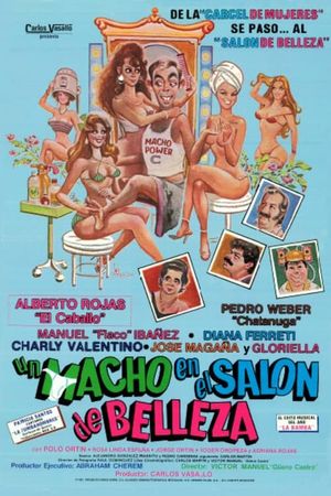 Un macho en el salón de belleza's poster