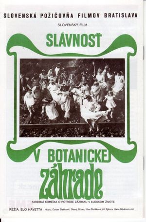 Celebration in the Botanical Garden's poster