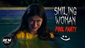 Smiling Woman Pool Party's poster