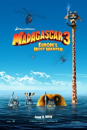 Madagascar 3: Europe's Most Wanted's poster