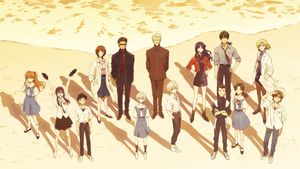 Evangelion: 3.0+1.01 Thrice Upon a Time's poster
