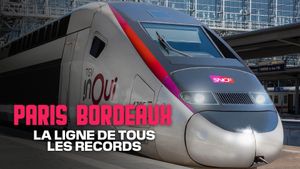 TGV Paris-Bordeaux, la ligne de tous les records's poster