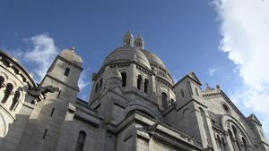 The Sacred Heart Basilica of Montmartre's poster