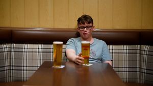 A Drink Between a Father and his Son's poster