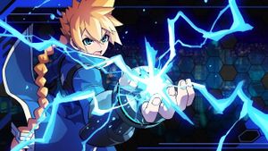 Azure Striker Gunvolt's poster
