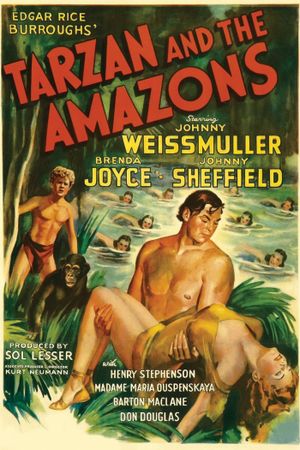 Tarzan and the Amazons's poster
