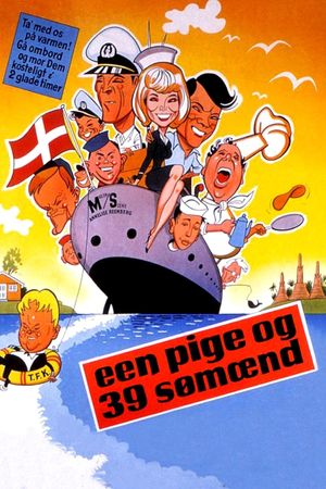Een pige og 39 sømænd's poster
