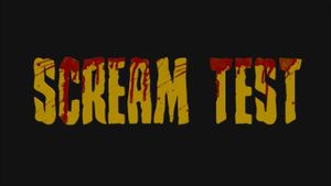 Scream Test's poster