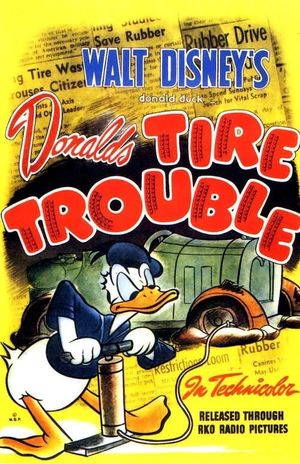 Donald's Tire Trouble's poster