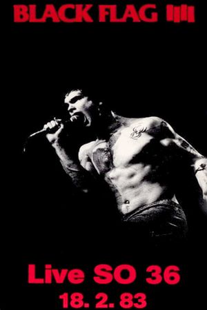 BLACK FLAG Live in Berlin's poster