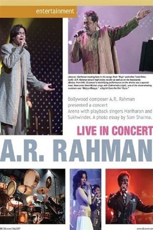 A.R.Rahman Live In Concert's poster