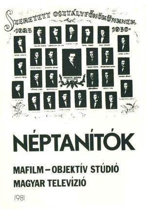 Néptanítók's poster