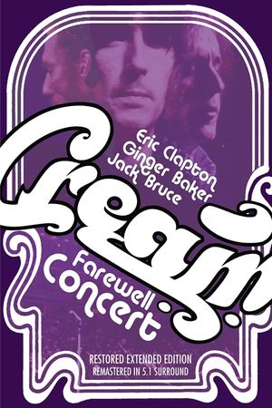 Cream - Farewell Concert's poster