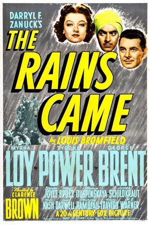 The Rains Came's poster